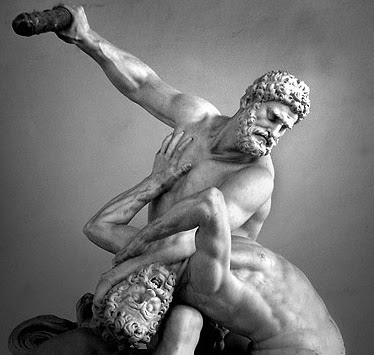Hércules y el centauro Neso