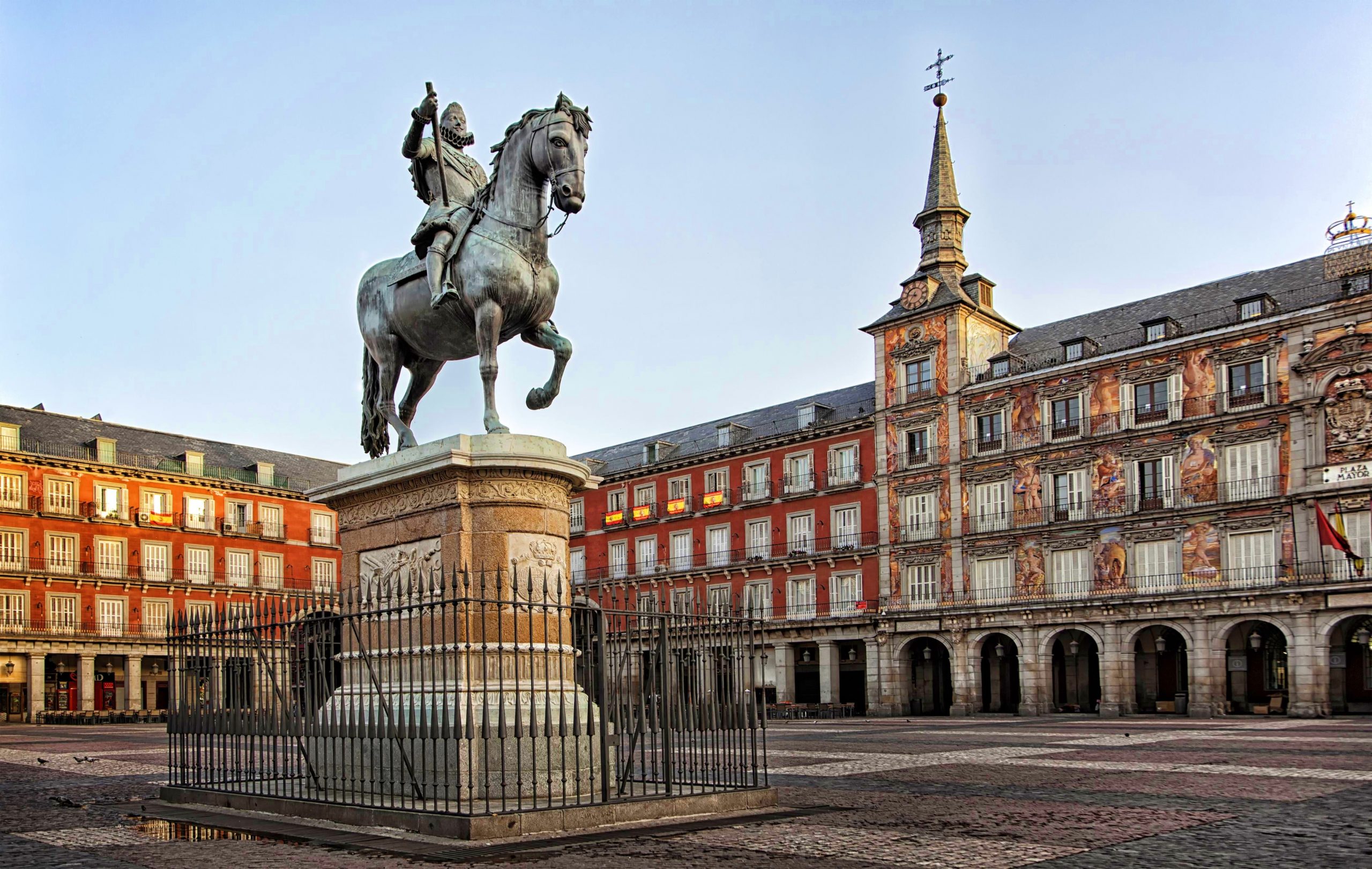Plaza Mayor De Madrid La C mara Del Arte
