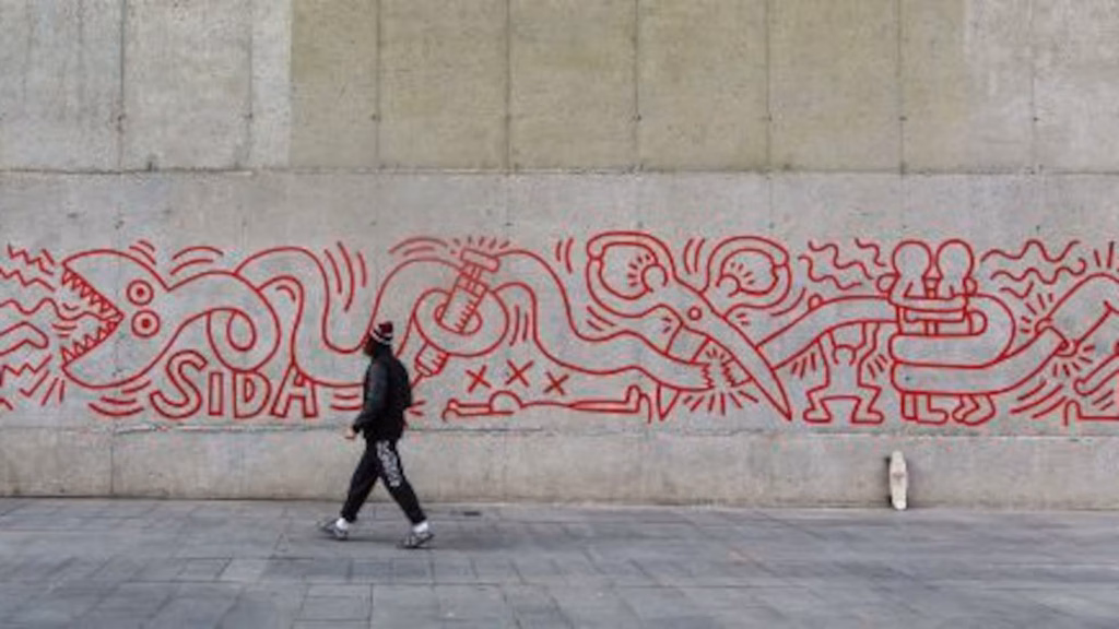 KEITH HARING: EL MURAL DE BARCELONA