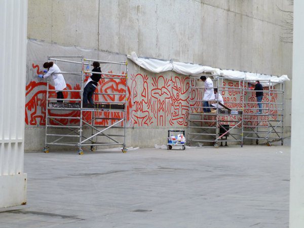 KEITH HARING: EL MURAL DE BARCELONA