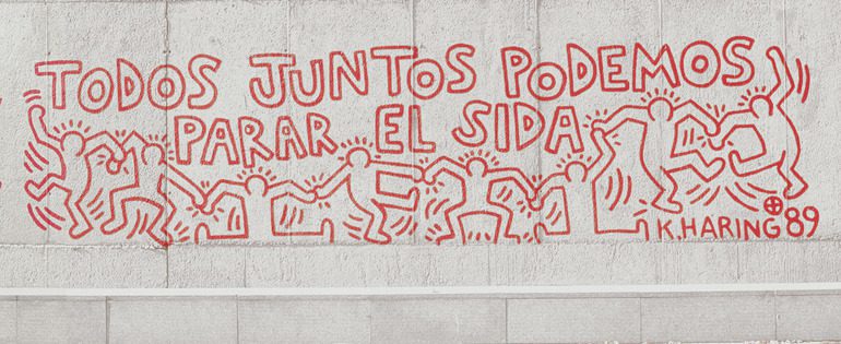 KEITH HARING: EL MURAL DE BARCELONA